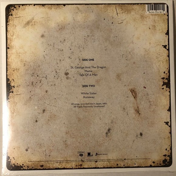 Toto Live In Tokyo 1980 EP ~ RSD 2020 ~ Ltd Ed Colored Vinyl (Red) ~ New/Sealed! - Picture 4 of 4